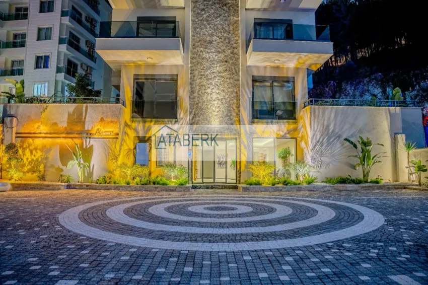 A futuristic premium residential complex on the beachfront in Alanya, Kargicak district 21 