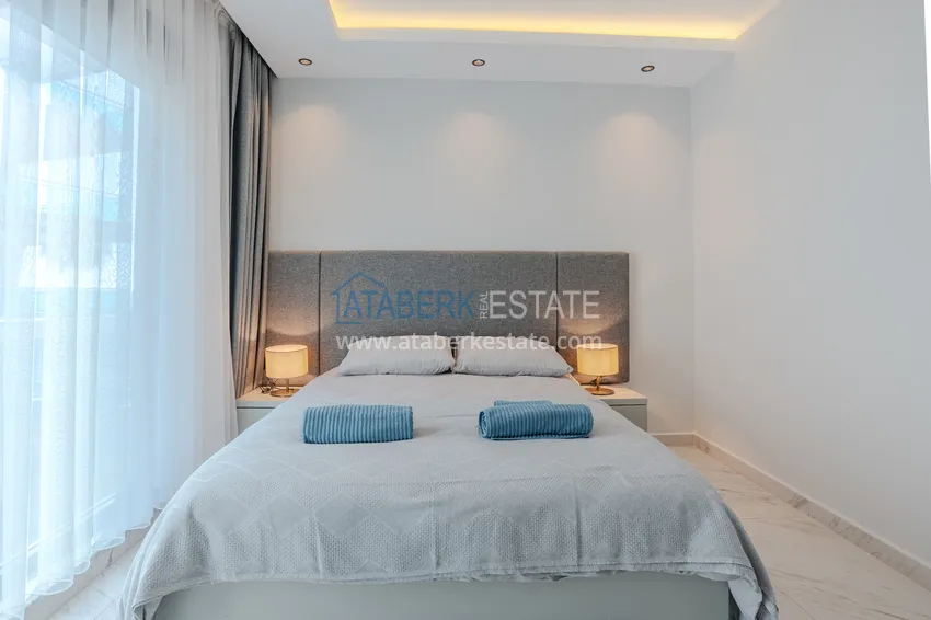 Purchase  A futuristic premium residential complex on the beachfront in Alanya, Kargicak district 21 