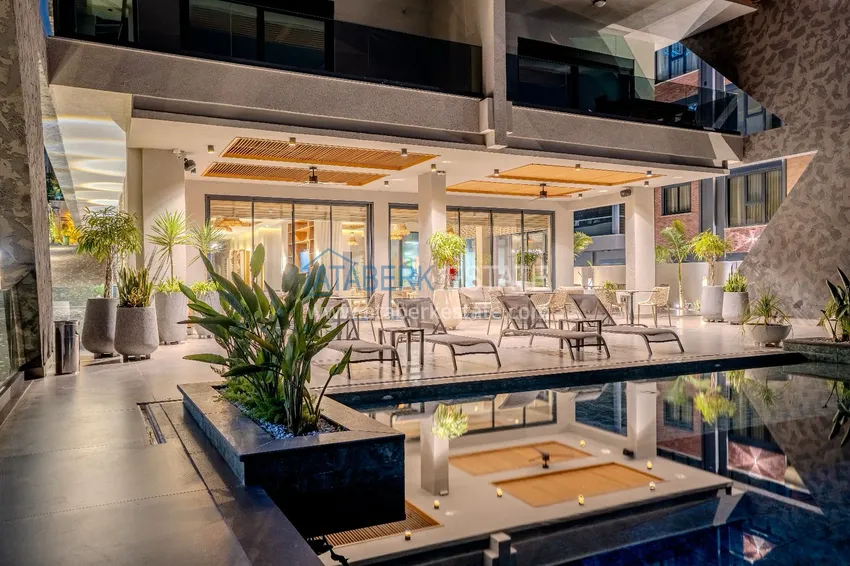 A futuristic premium residential complex on the beachfront in Alanya, Kargicak district 23 