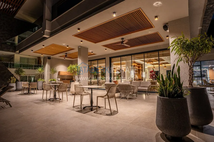 A futuristic premium residential complex on the beachfront in Alanya, Kargicak district 24 