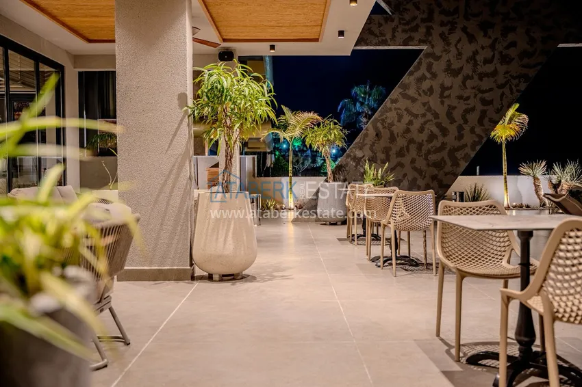 A futuristic premium residential complex on the beachfront in Alanya, Kargicak district 26 