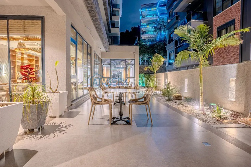 A futuristic premium residential complex on the beachfront in Alanya, Kargicak district 27 