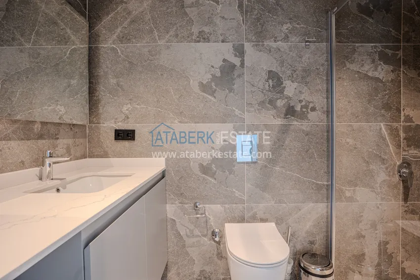 Purchase  A futuristic premium residential complex on the beachfront in Alanya, Kargicak district 27 