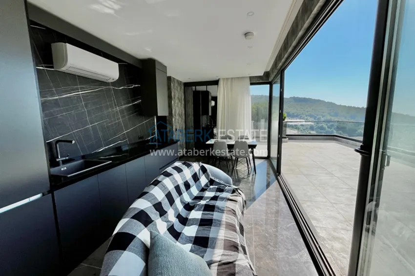 Purchase Elite triplex villa 4+2 in Alanya, Kargicak district — furnished and with private pool 30 