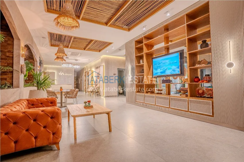 A futuristic premium residential complex on the beachfront in Alanya, Kargicak district 31 