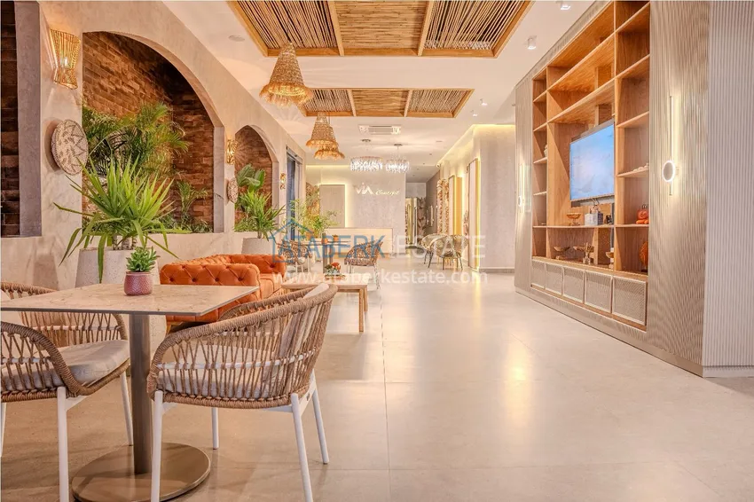 A futuristic premium residential complex on the beachfront in Alanya, Kargicak district 32 