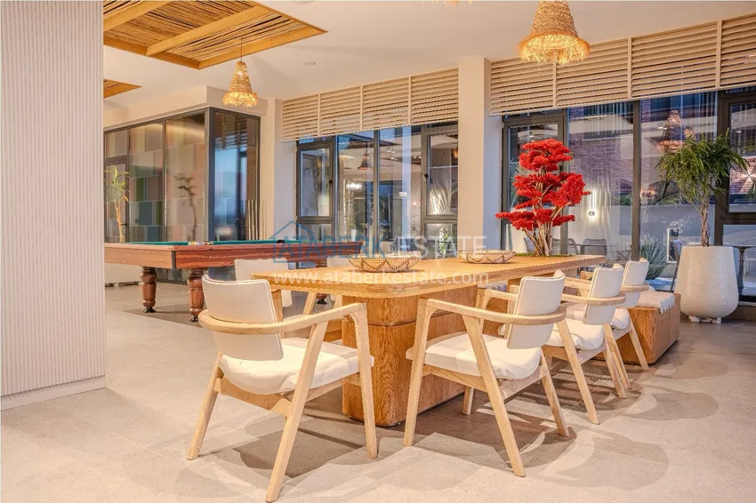 A futuristic premium residential complex on the beachfront in Alanya, Kargicak district 36 