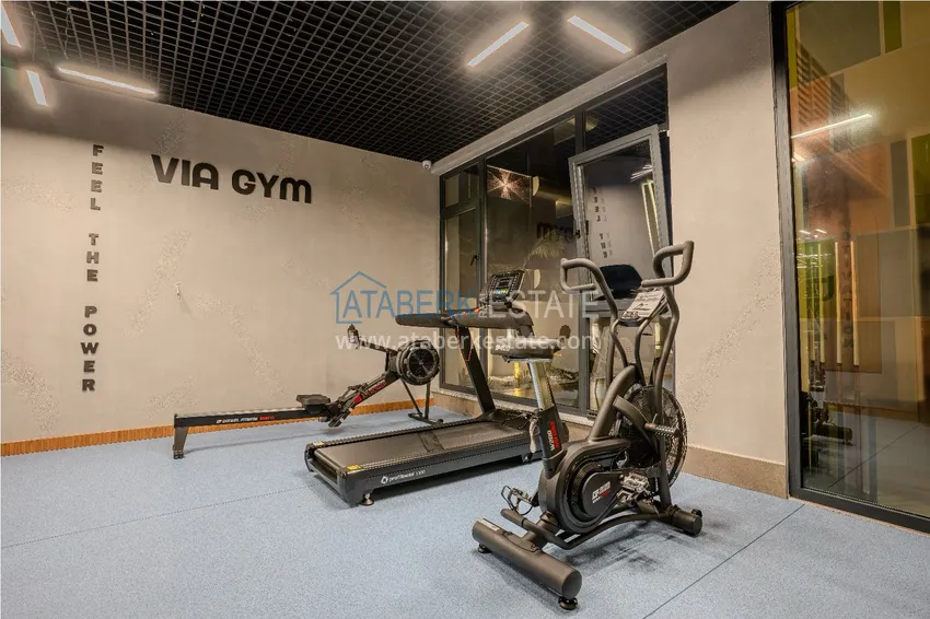 Linear 4+1 apartment on the beachfront in Alanya, Kargicak district — for citizenship 41