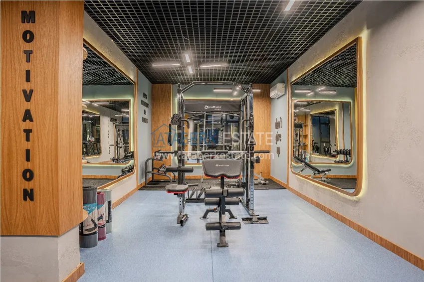 A futuristic premium residential complex on the beachfront in Alanya, Kargicak district 42 