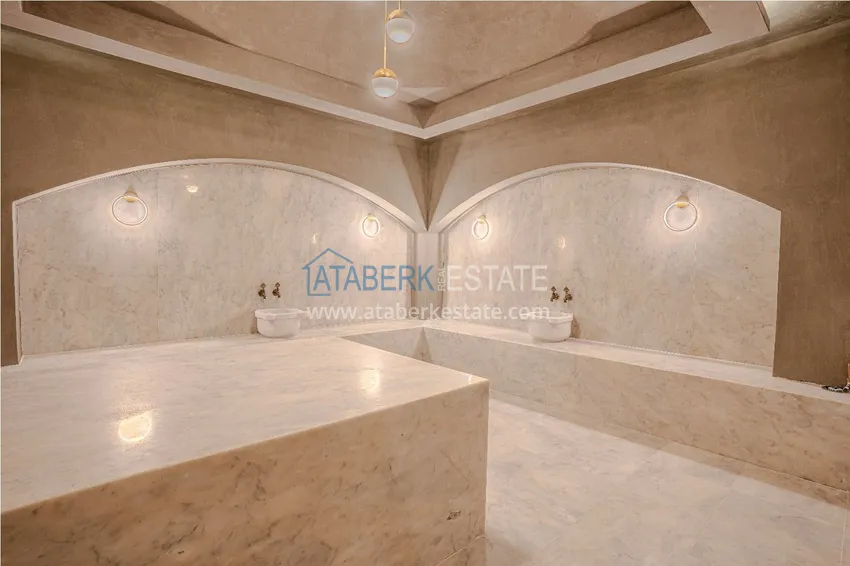 A futuristic premium residential complex on the beachfront in Alanya, Kargicak district 50 