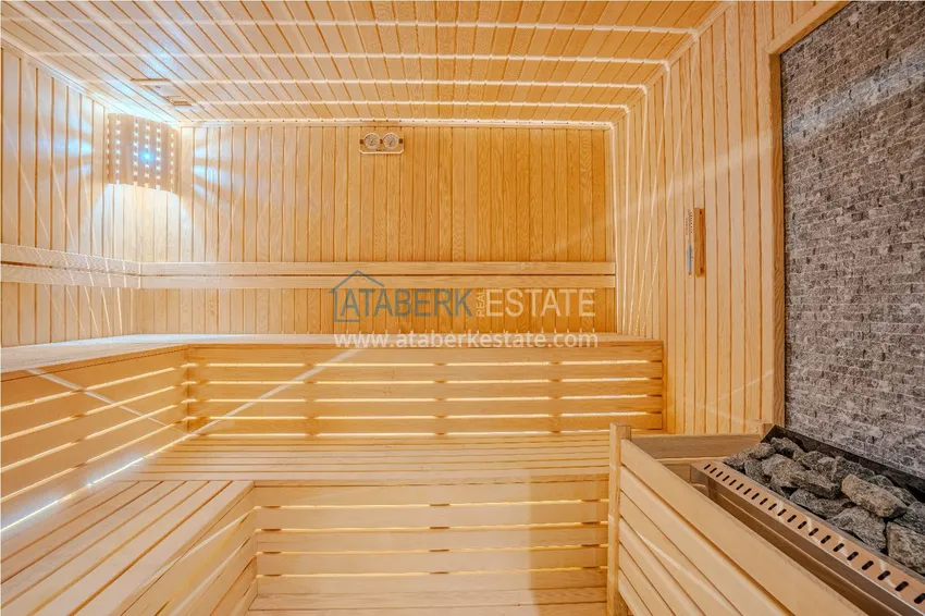 A futuristic premium residential complex on the beachfront in Alanya, Kargicak district 51 