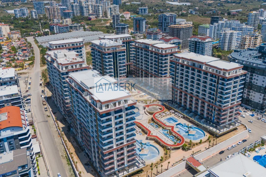 Linear apartment 3+1 201 m² in Alanya, Mahmutlar district center 5