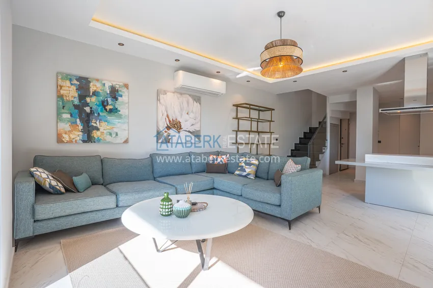 Purchase  A futuristic premium residential complex on the beachfront in Alanya, Kargicak district 8 