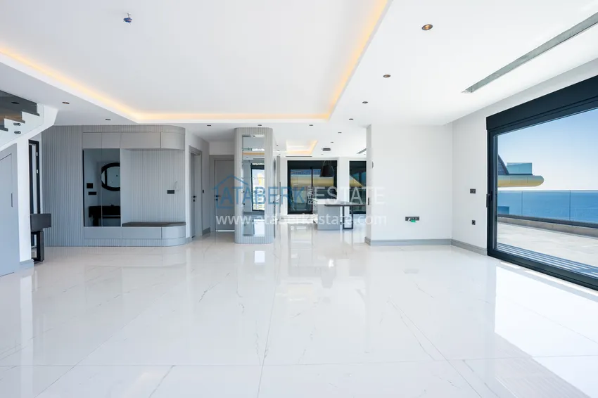 Purchase  A futuristic premium residential complex on the beachfront in Alanya, Kargicak district 55 