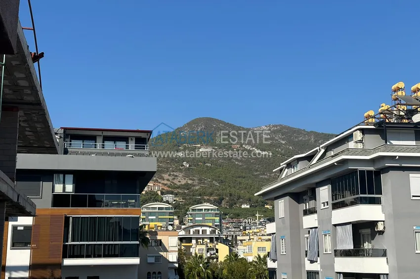 Purchase 2+1 apartment in the center of Alanya - with a separate kitchen and mountain views, suitable for a residence permit 13 