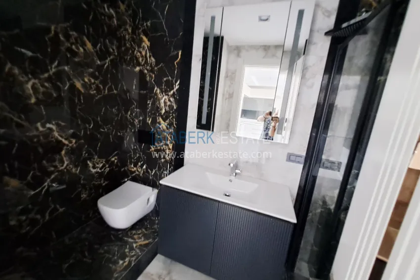 Purchase 1+1 85 m² apartment in a premium hotel complex on the Turkler coast — Alanya 14 