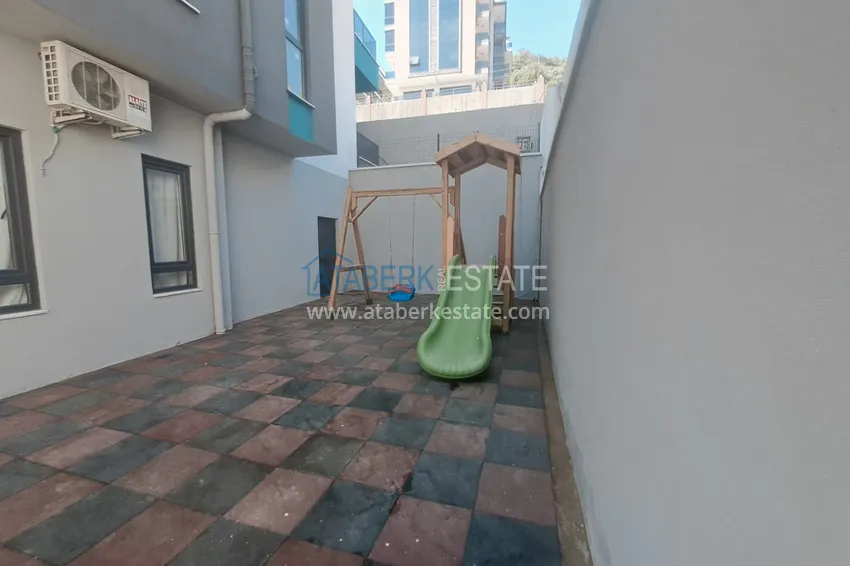 Garden duplex of two apartments — 1+1 and 2+1 in the center of Alanya, Cleopatra beach area 10