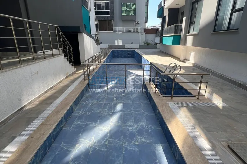 Garden duplex of two apartments — 1+1 and 2+1 in the center of Alanya, Cleopatra beach area 12