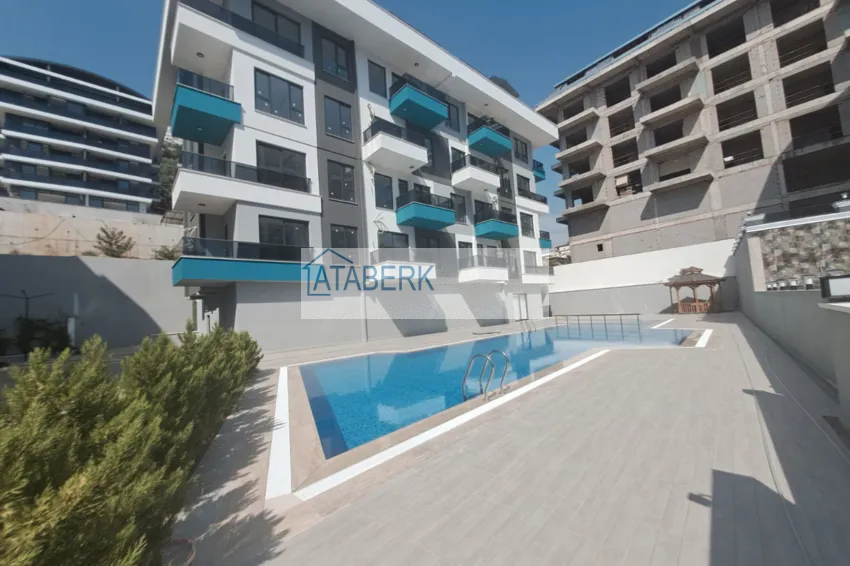Garden duplex of two apartments — 1+1 and 2+1 in the center of Alanya, Cleopatra beach area 5