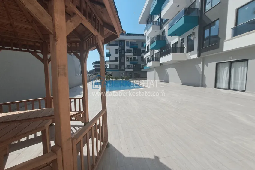 Garden duplex of two apartments — 1+1 and 2+1 in the center of Alanya, Cleopatra beach area 7