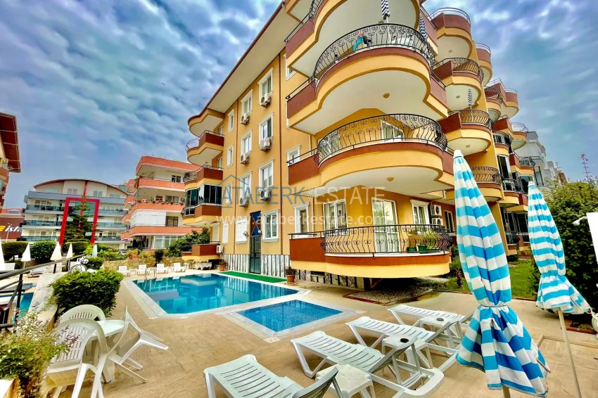 Apartment 2+1 after major renovation with new furniture — Alanya, Oba district 1 