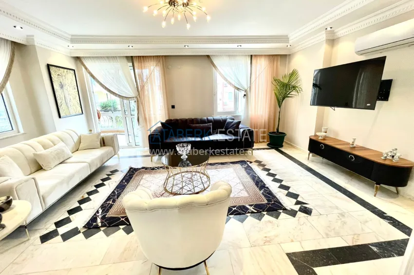 Purchase Apartment 2+1 after major renovation with new furniture — Alanya, Oba district 7 