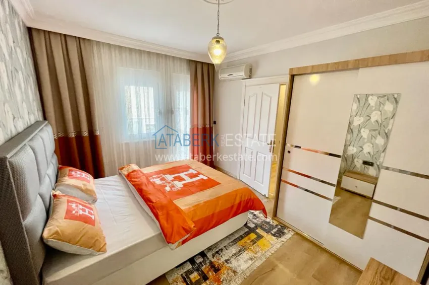Purchase 3+1 duplex in Alanya - furnished in the center of Oba, 300 meters to the beach 12 