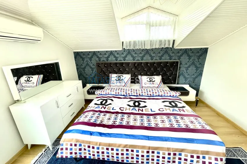 Purchase 3+1 duplex in Alanya - furnished in the center of Oba, 300 meters to the beach 15 