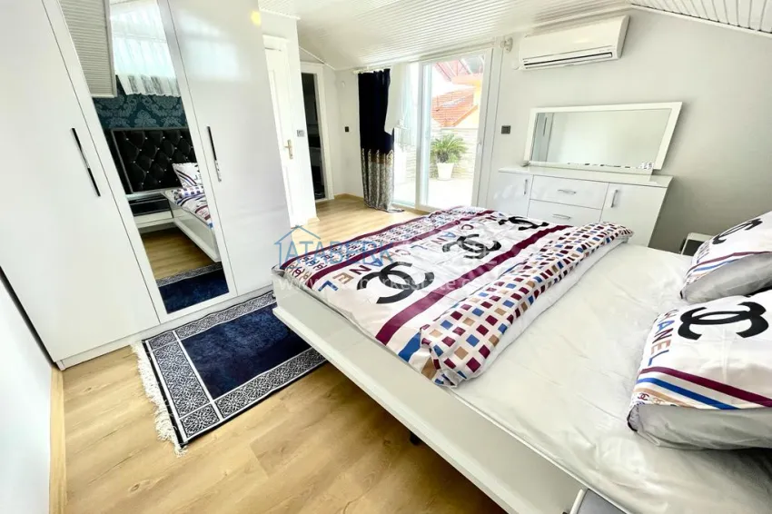 Purchase 3+1 duplex in Alanya - furnished in the center of Oba, 300 meters to the beach 16 