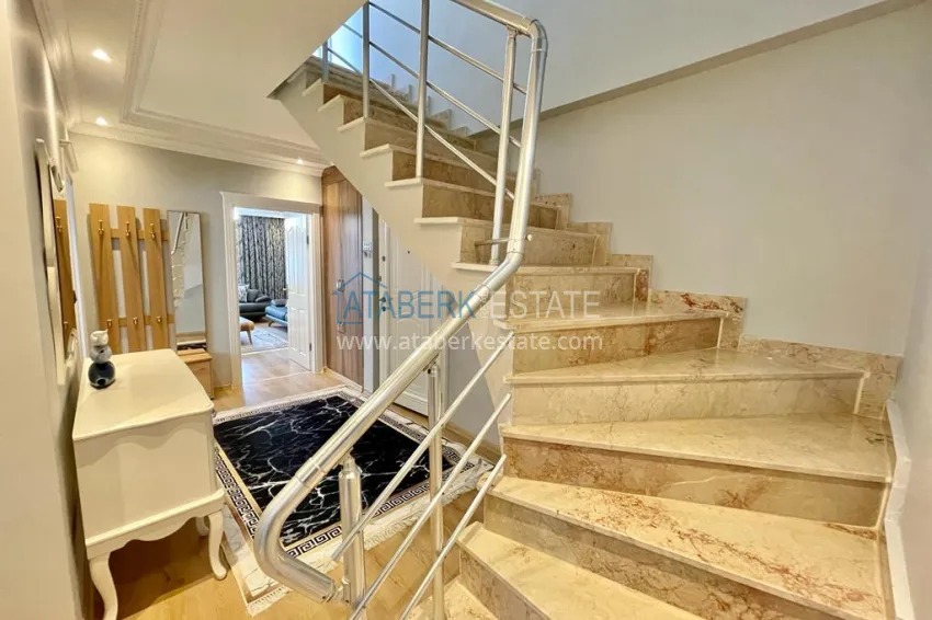 Purchase 3+1 duplex in Alanya - furnished in the center of Oba, 300 meters to the beach 19 