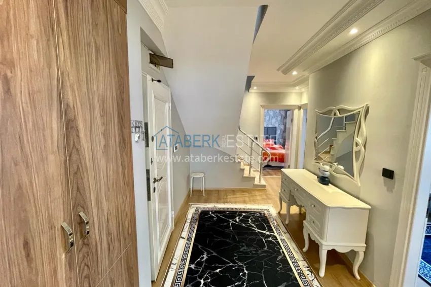 Purchase 3+1 duplex in Alanya - furnished in the center of Oba, 300 meters to the beach 2 