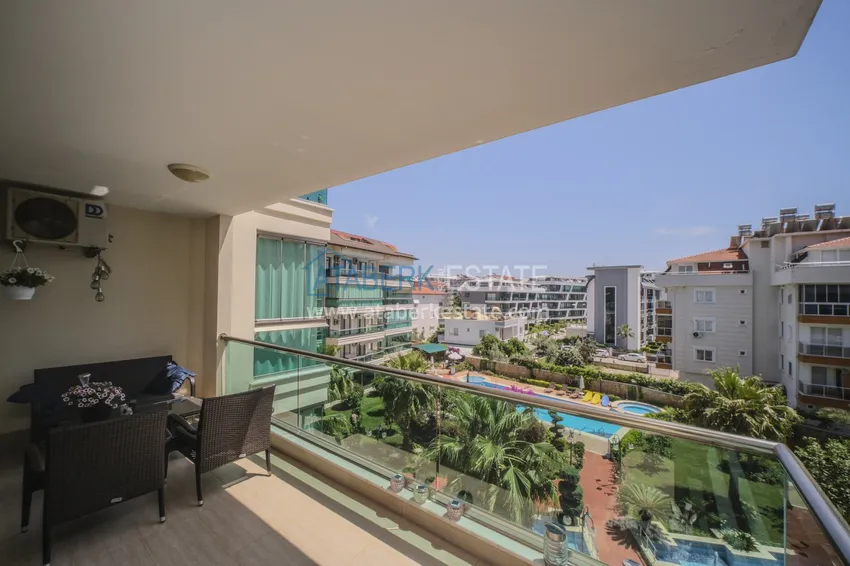 Purchase  Property for a residence permit in Alanya, Oba district - 2+1 apartment with furniture  10 