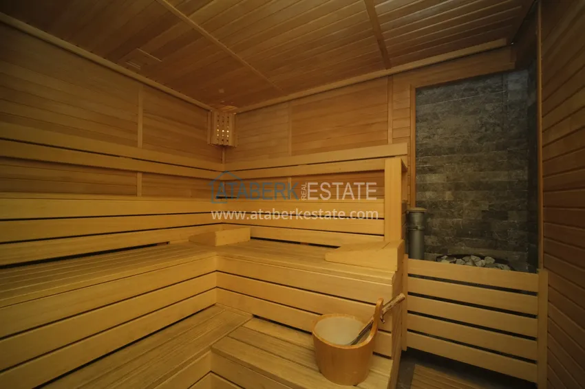 Property for a residence permit in Alanya, Oba district - 2+1 apartment with furniture  15 