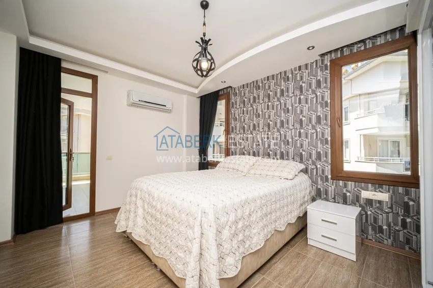 Purchase  Property for a residence permit in Alanya, Oba district - 2+1 apartment with furniture  15 