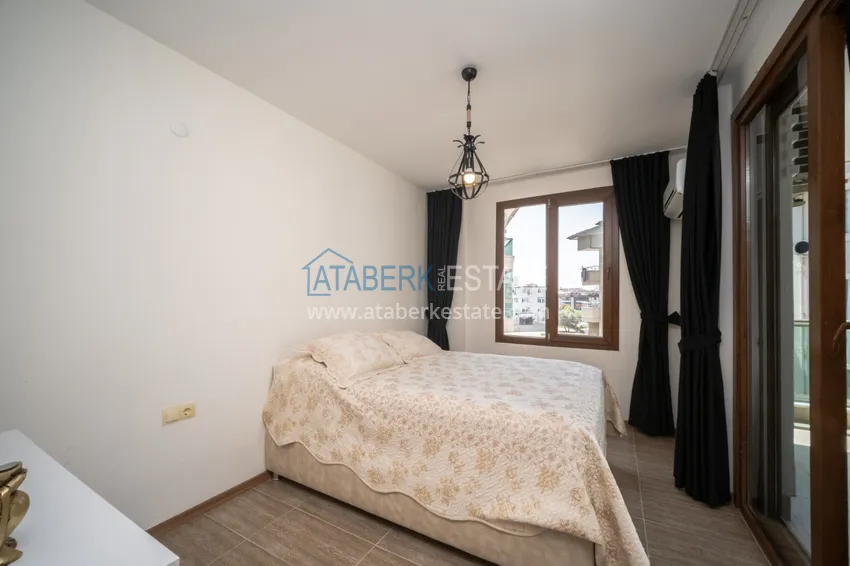 Purchase  Property for a residence permit in Alanya, Oba district - 2+1 apartment with furniture  16 