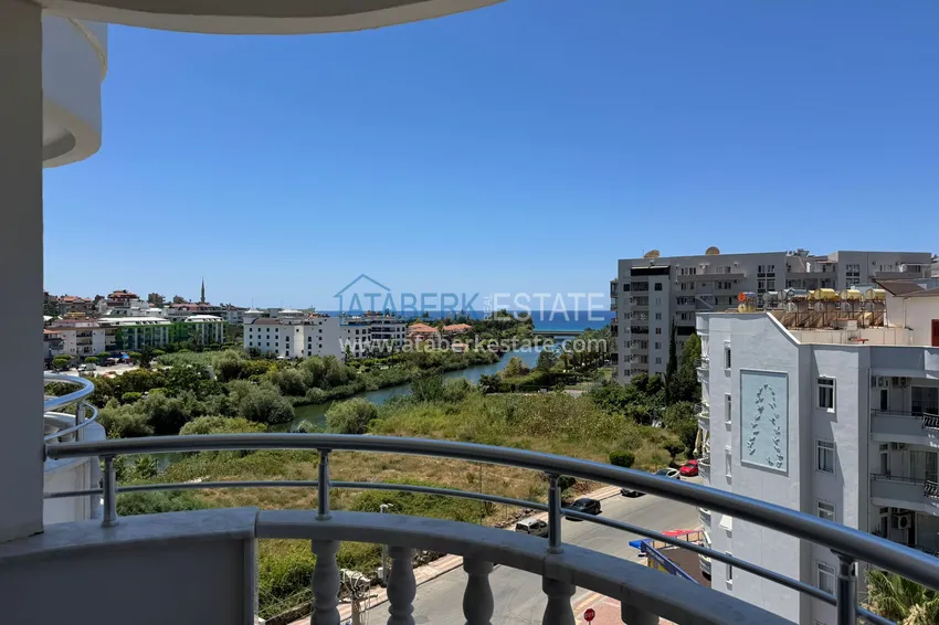 Purchase 2+1 apartment in Alanya, Tosmur district - furnished and overlooking the sea and the Dim-Chay River, suitable for a residence permit 18 