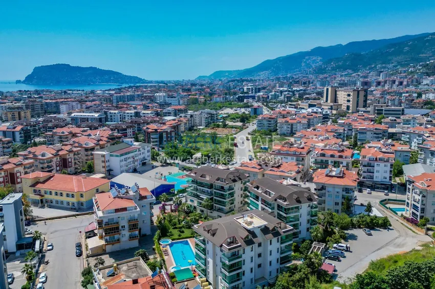 Property for a residence permit in Alanya, Oba district - 2+1 apartment with furniture  2 