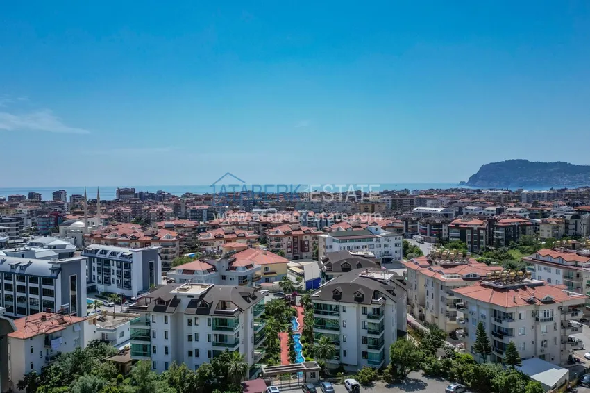 Property for a residence permit in Alanya, Oba district - 2+1 apartment with furniture  3 