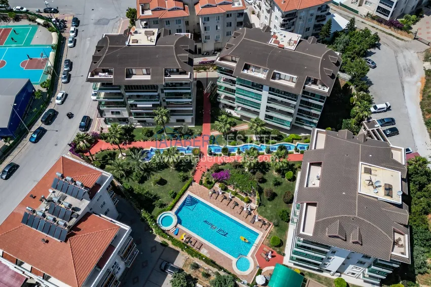 Property for a residence permit in Alanya, Oba district - 2+1 apartment with furniture  4 
