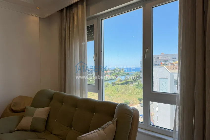 Purchase 2+1 apartment in Alanya, Tosmur district - furnished and overlooking the sea and the Dim-Chay River, suitable for a residence permit 4 