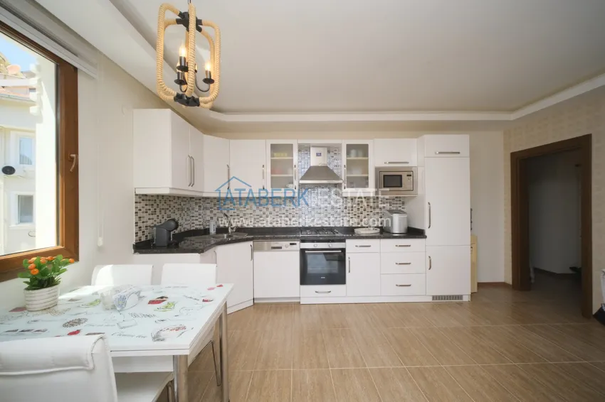 Purchase  Property for a residence permit in Alanya, Oba district - 2+1 apartment with furniture  8 
