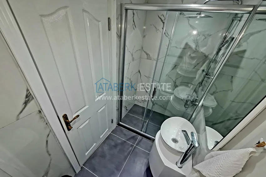 Purchase Furnished 2+1 apartment in the Oba area - near Metro shopping center and within walking distance to the sea 12 