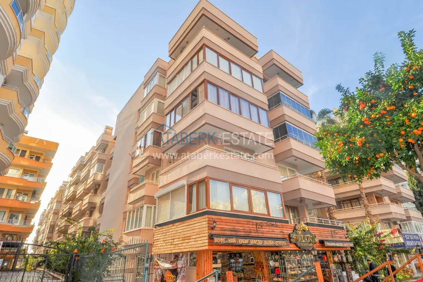 2+1 apartment on the first line in Alanya, Mahmutlar district - suitable for citizenship 13 