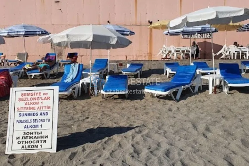 2+1 apartment on the first line in Alanya, Mahmutlar district - suitable for citizenship 17 