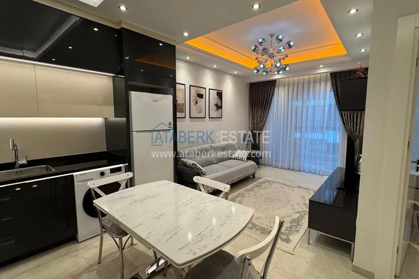 Purchase 1+1 furnished apartment in a premium complex, Mahmutlar district — Alanya 1 