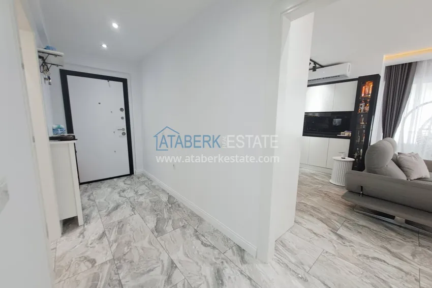 Purchase  2+1 apartment on the first line in Alanya, Mahmutlar district - suitable for citizenship 1 