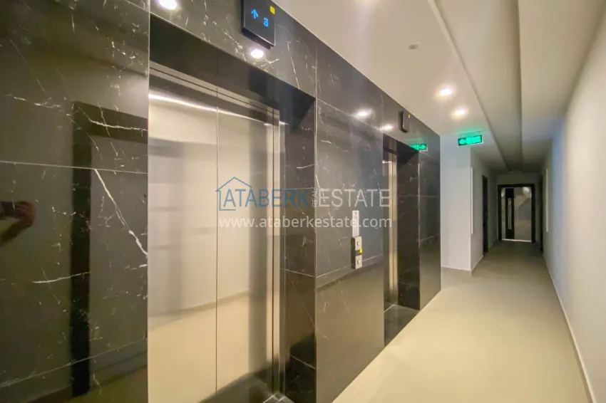 1+1 apartment in Alanya, Mahmutlar district - in a modern residential complex 17 