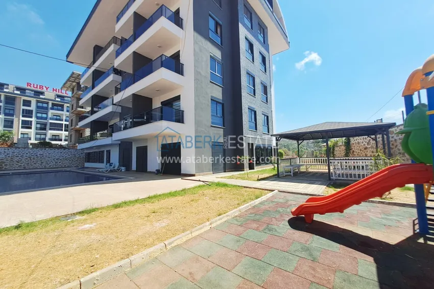 One-bedroom apartments in a new boutique complex — Alanya, Oba district 1 