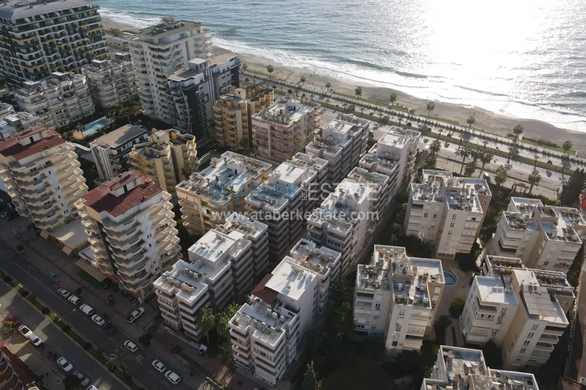 2+1 apartment on the first line in Alanya, Mahmutlar district - suitable for citizenship 2 