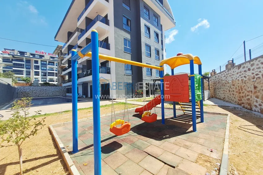 One-bedroom apartments in a new boutique complex — Alanya, Oba district 3 